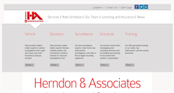 Desktop Screenshot of herndon-assoc.com